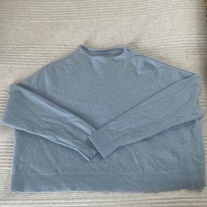 Sky blue pilcro cashmere